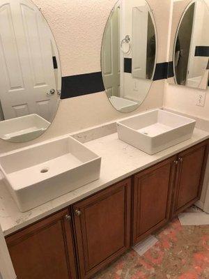 Bathroom remodel!