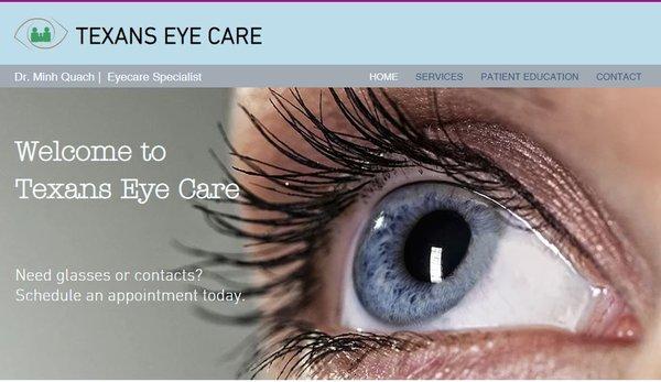 Texans Eye Care in Pearland