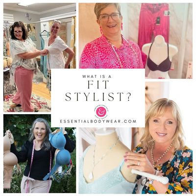 Maggie The Bra Lady with Other Fit sylists working with Essential Bodywear