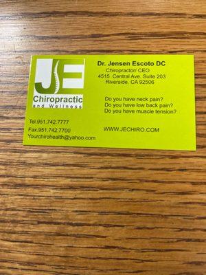 JE Chiropractic And Wellness