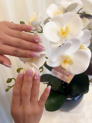 Ombre nails at the Nail Connections