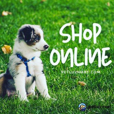 Shop online get 15% off www.petluvmart.com passcode Welcome.