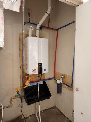 Navien Tankless Water Heater Install