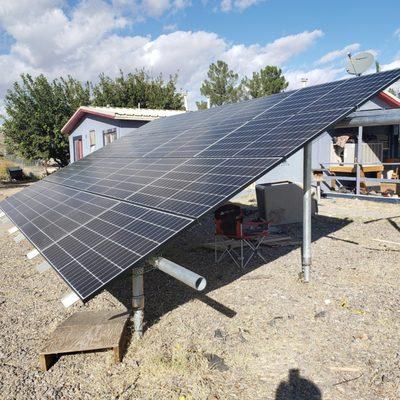 Ground Mounted Solar Panels