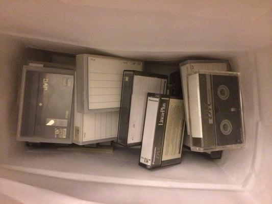 my tapes before conversion