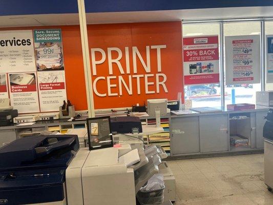 Printer area