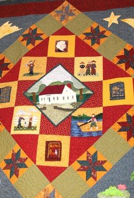 Twain inspired quilt