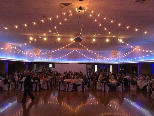 I snapped this photo at my wedding. This was taken at the Moolah Shriners center which was catered by Genisus.