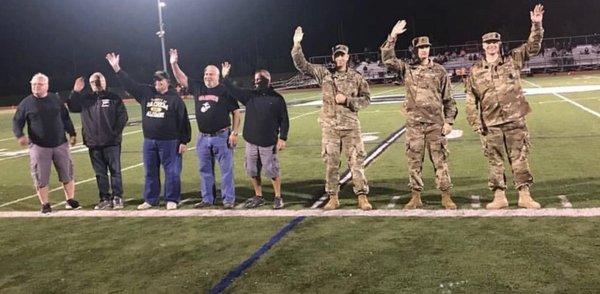 Game dedicated to veterans @ Sachem North