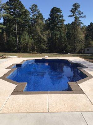 Complete weekly swimming pool maintenance and service