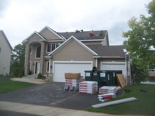 This home got a new roof.