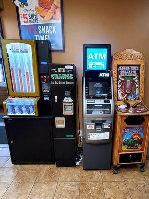 ATM and Change Machine