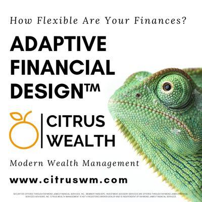 Citrus Wealth's Adaptive Financial Design.