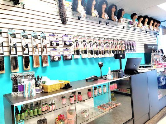 Nefertiti Beauty Supply Jax Inside Store Photo