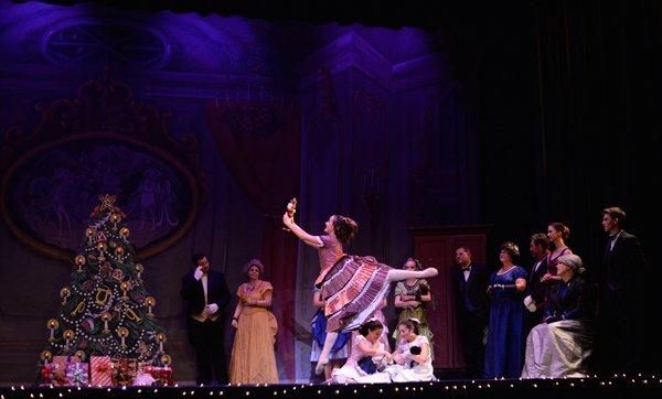 Clara with her Nutcracker