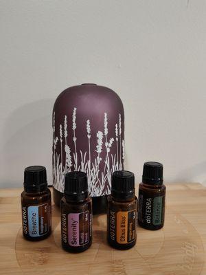 Aromatherapy oils to help calm the senses