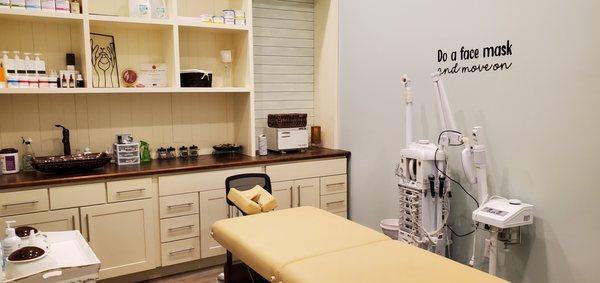 Esthetics (skin care) at Seagrass Spa