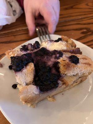 Blueberry cobbler