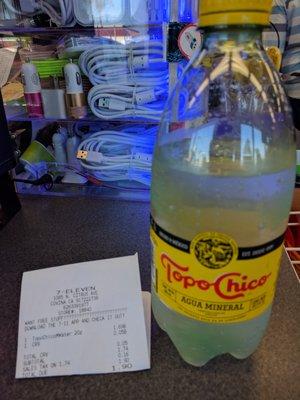 topo chico sparkling mineral water