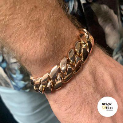 Cuban Link Rose Gold 10K