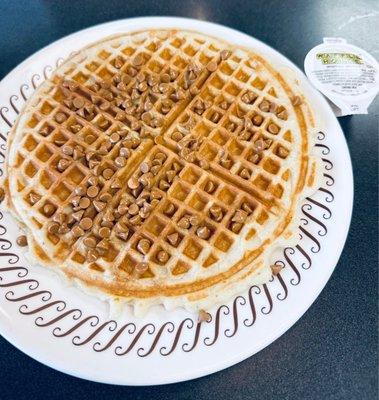 Nothing better than a peanut butter Waffle Single