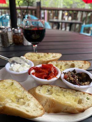 Bruschetta appetizer