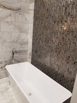 Shower remodeling