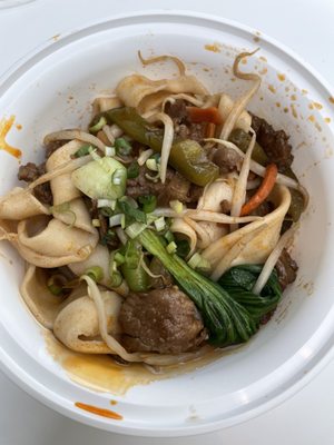 N7. Spicy cumin beef biangbiang noodles