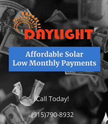 Affordable and Low Monthly Solar Panel Payments