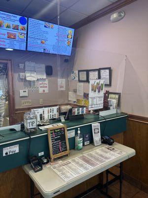 Inside register