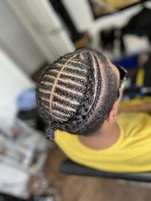 Men braids