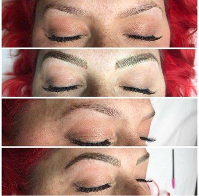 Microblading brows