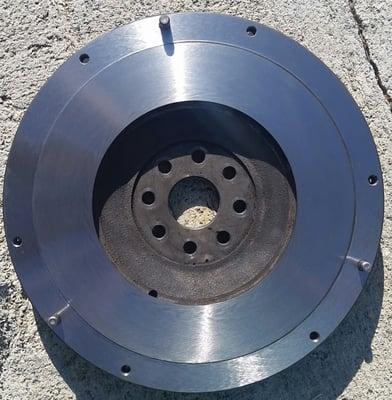 R154 flywheel for a 1jzgte build. Not going to any ordinary machine shop...look how clean their work is!