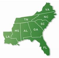 In the Southeast, our expert technicians will arrive in our green trucks to provide Smarter pest control™!