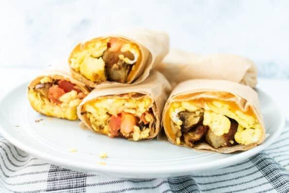 Come try our Breakfast Burritos.