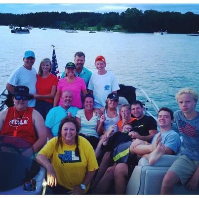 Friends and Family 4th of July ...Love the Lake