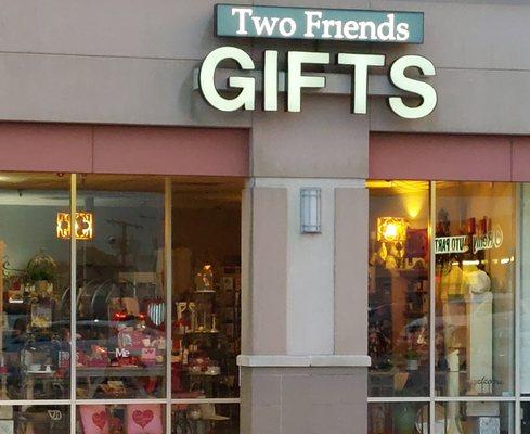 Two Friends is a locally owned boutique with home decor, candles, jewelry, clothing, handbags, and more.