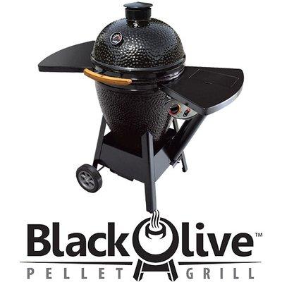 Black Olive Pellet Grills are the world's first pellet kamado grills!