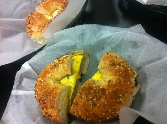 Bagels! Biting into them in 3,2,1...and they're good!