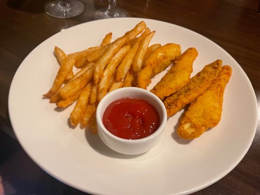 Kids menu- Chicken tenders