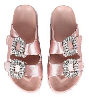 Rose Pink - Diamond Sandals