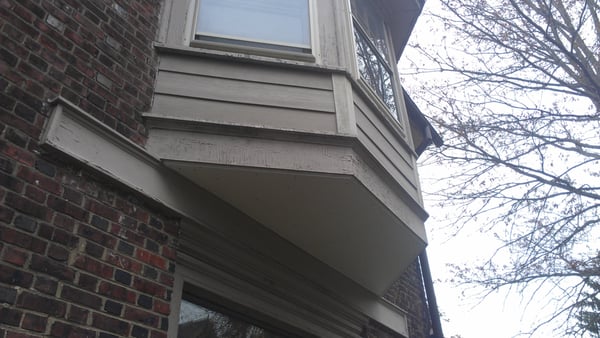 Bay window refurb, Mt. Airy