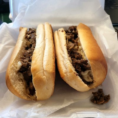 Mushroom Cheese Steak.