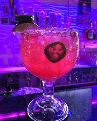 Strawberry jalapeño Margarita