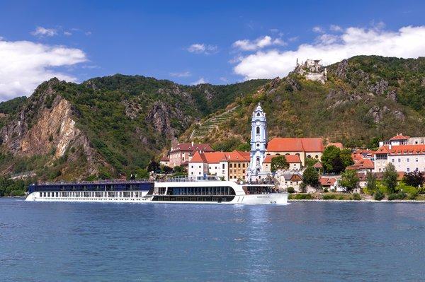 River cruise on the Rhine, Germany