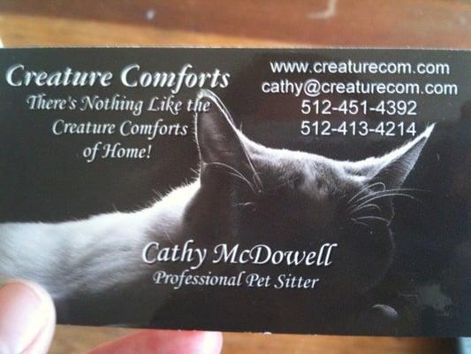 Creature Comforts Pet Services