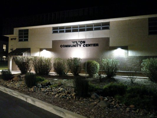 The Front of the Community Center