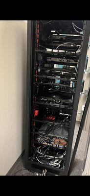 Huge Rack install work in progress