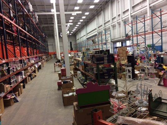 Our HUGE warehouse outlet!