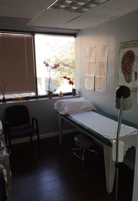 One of the treatment rooms